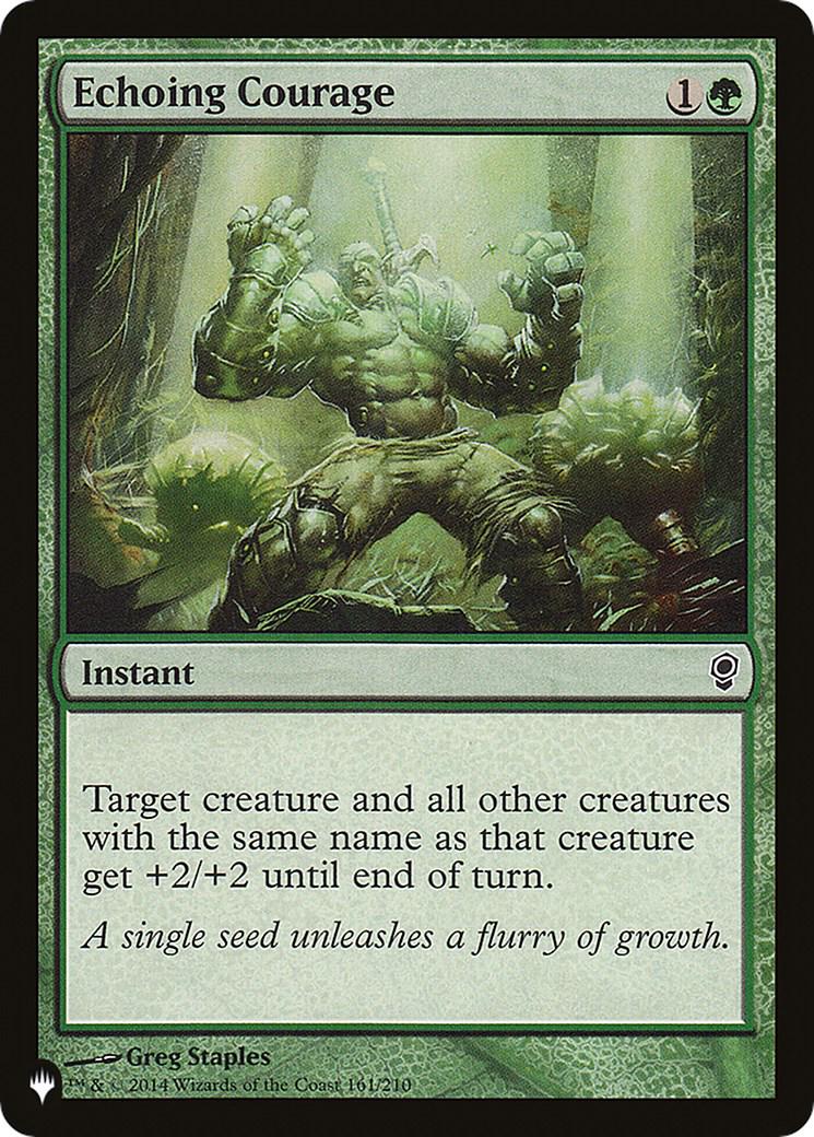 Echoing Courage (Magic The List Reprints)