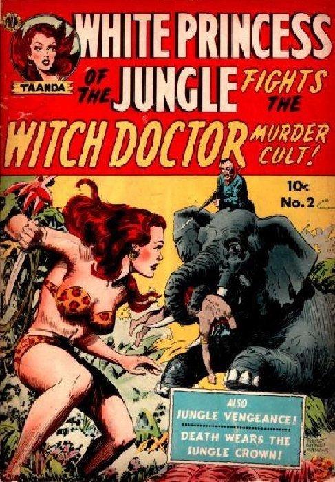 White Princess Of The Jungle #2 (1951) Comic Books White Princess of the Jungle
