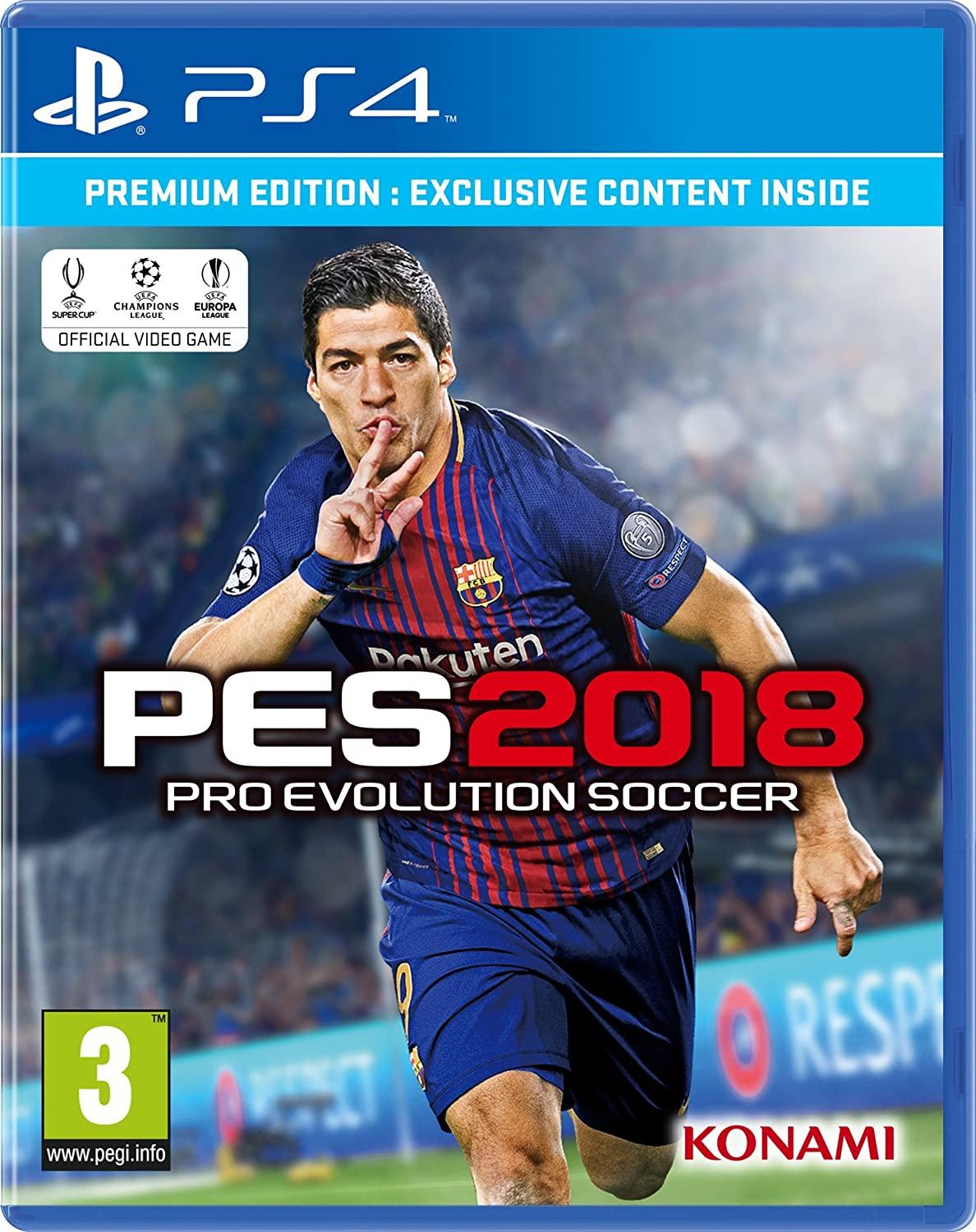 Pro Evolution Soccer 2018 PAL Playstation 4