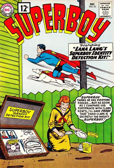 Superboy #93 (1961) Comic Books Superboy