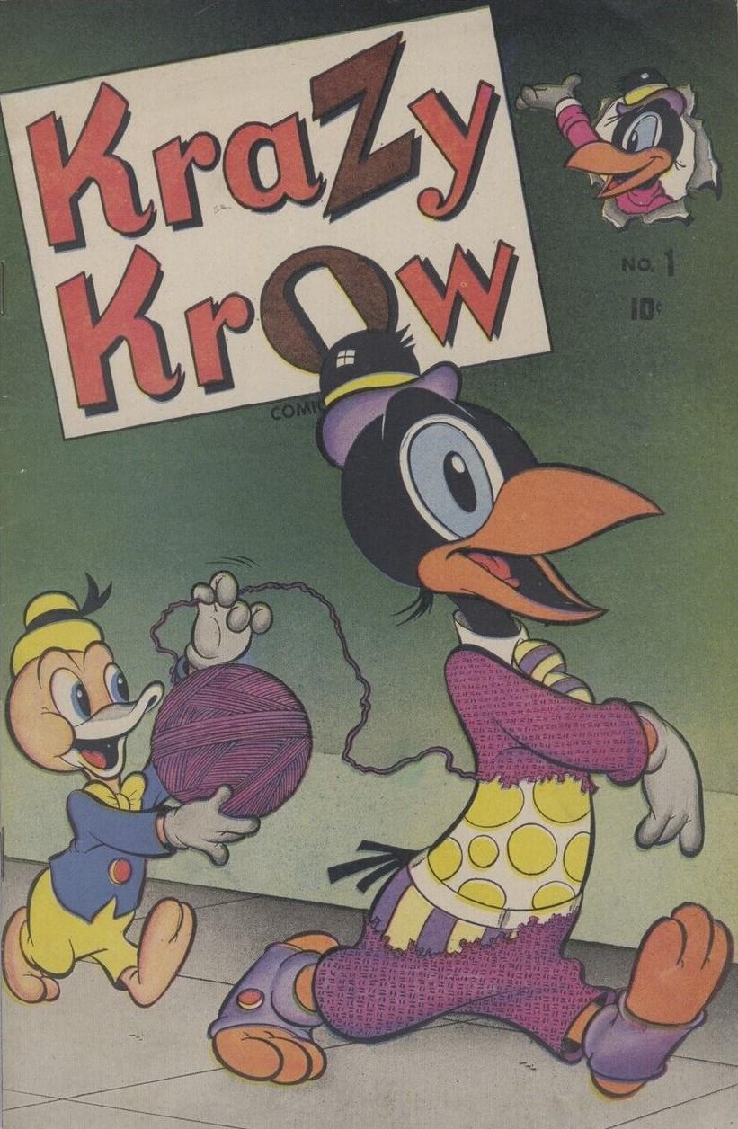 Krazy Krow #1 (1945) Comic Books Krazy Krow