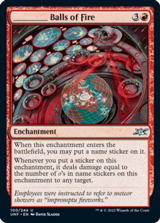 _____ Balls of Fire Magic Unfinity