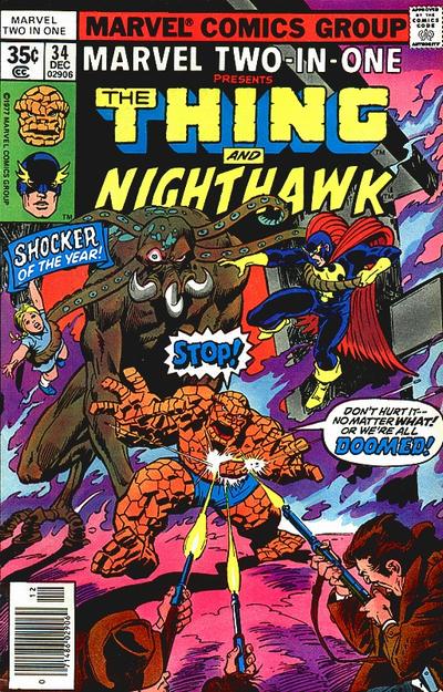Marvel Two-in-One #34 (1977) Comic Books Marvel Two-In-One
