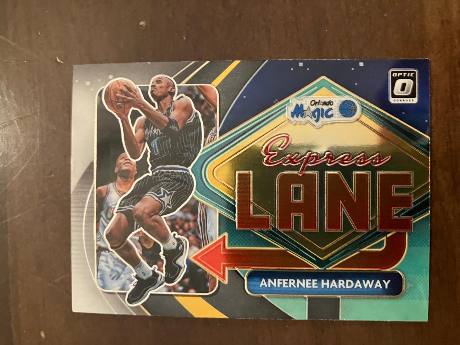 Anfernee Hardaway #17 Basketball Cards 2020 Panini Donruss Optic Express Lane