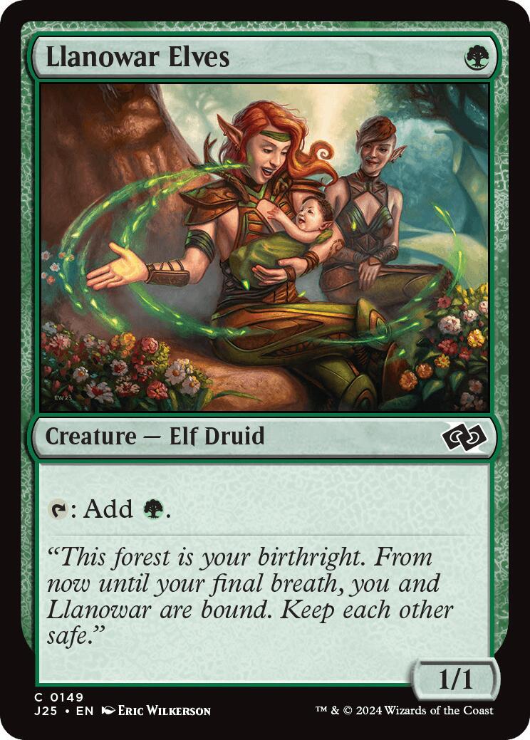 Llanowar Elves #149 Magic Foundations Jumpstart