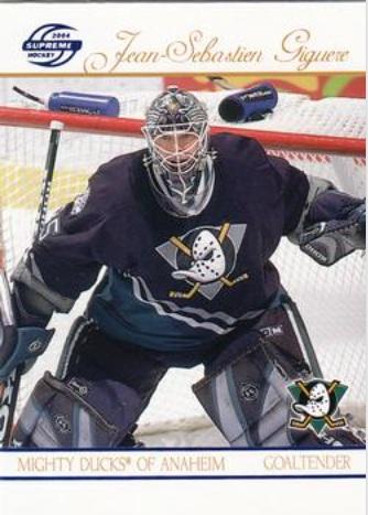 Jean-Sebastien Giguere #2 2003 Pacific Supreme Hockey
