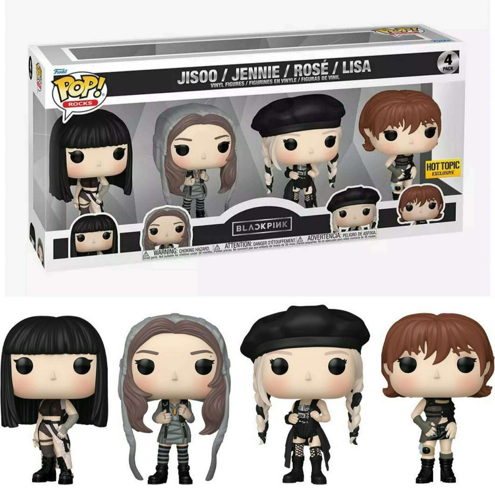 Jisoo / Jennie / Rosé / Lisa #4-PACK (Rocks) — Funko Pop Value