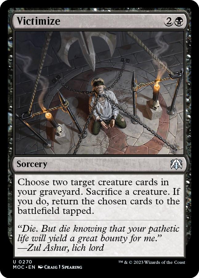 Victimize #270 Magic March of the Machine Commander
