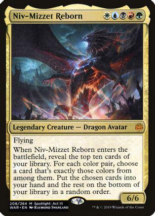 Niv-Mizzet Reborn Magic War of the Spark