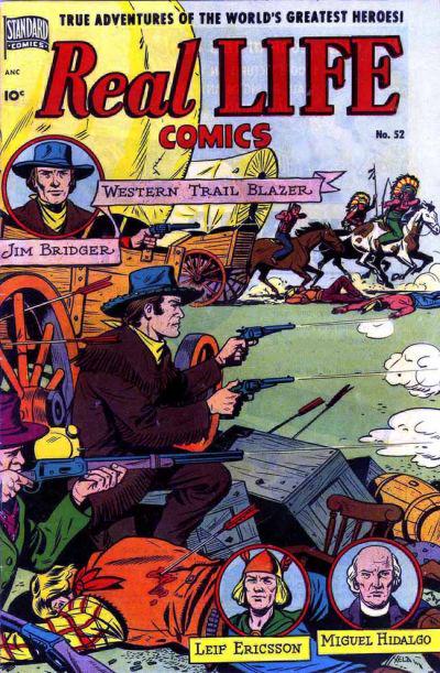 Real Life Comics #52 (1950) Comic Books Real Life Comics