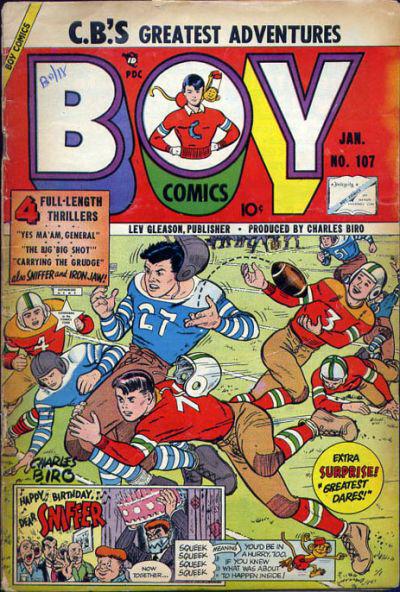Boy Comics #107 (1955) Comic Books Boy Comics