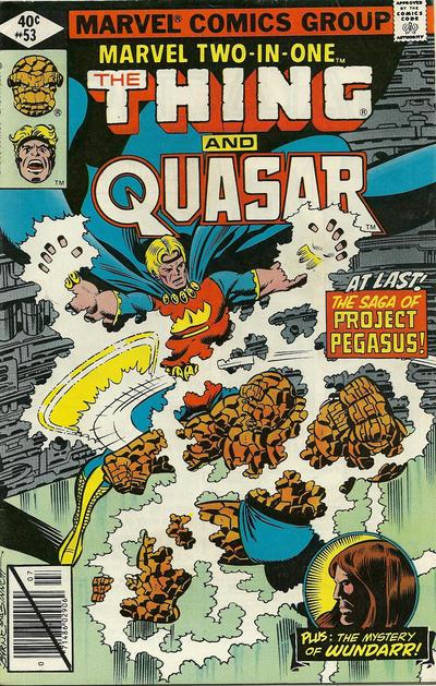 Marvel Two-in-One #53 (1979) Comic Books Marvel Two-In-One