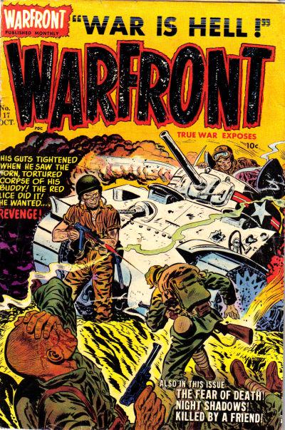 Warfront #17 (1953) Comic Books Warfront