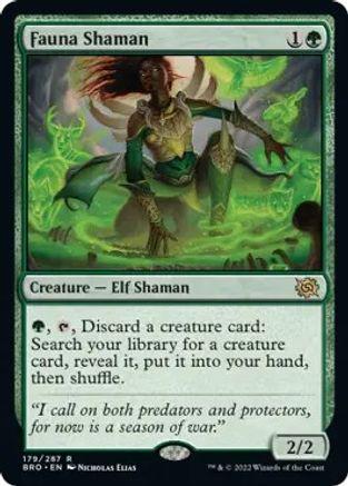 Fauna Shaman #179 Magic Brother's War