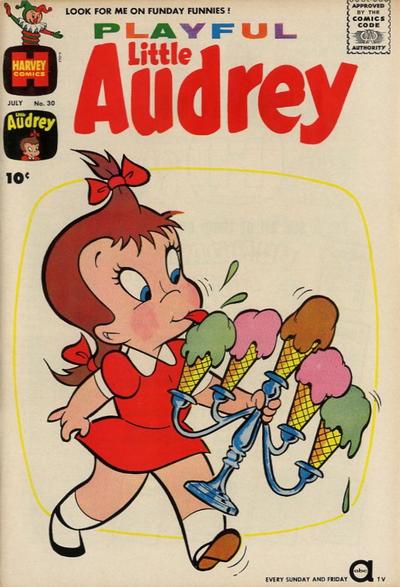 Playful Little Audrey #30 (1961) Comic Books Playful Little Audrey