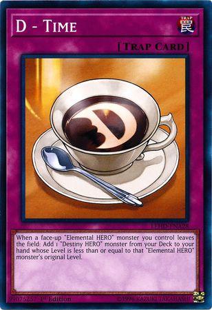 D - Time LEHD-ENA28 YuGiOh Legendary Hero Decks