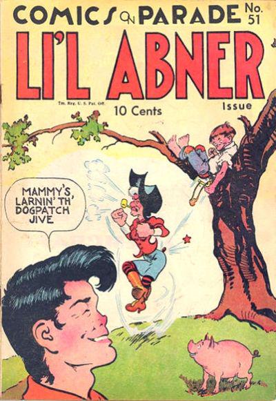 Comics on Parade #51 (1945) Comic Books Comics on Parade
