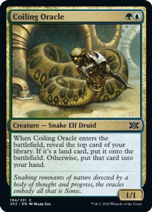 Coiling Oracle #194 Magic Double Masters 2022
