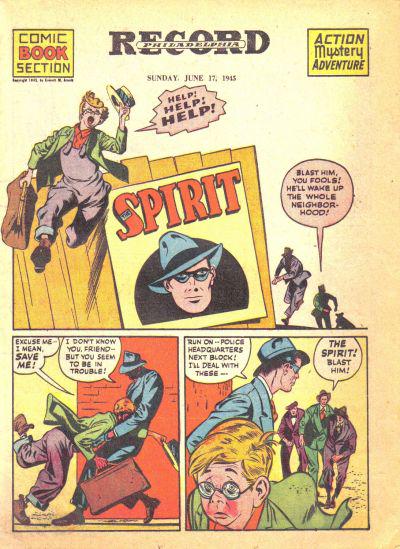 Spirit #6/17/1945 (1945) Comic Books Spirit