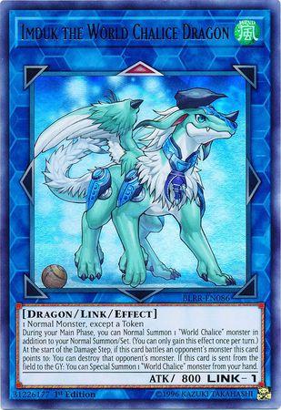 Imduk the World Chalice Dragon BLRR-EN086 YuGiOh Battles of Legend: Relentless Revenge
