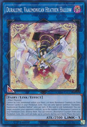 Duralume, Vaalmonican Heathen Hallow VASM-EN033 YuGiOh Valiant Smashers