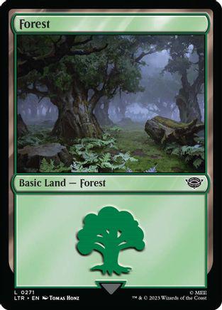 Forest #271 Magic Lord of the Rings