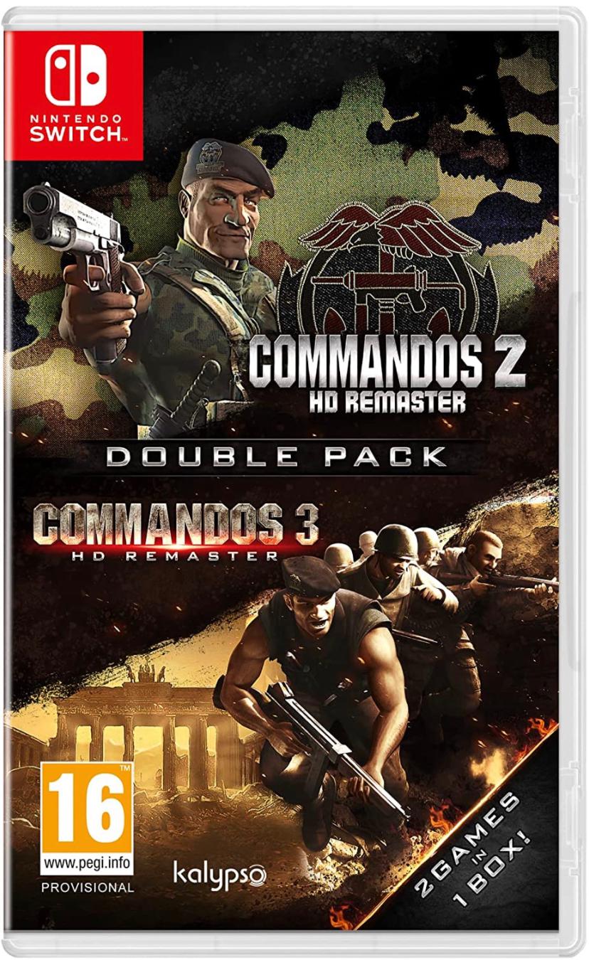 Commandos HD Remasters Double Pack PAL Nintendo Switch