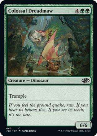 Colossal Dreadmaw #640 Magic Jumpstart 2022