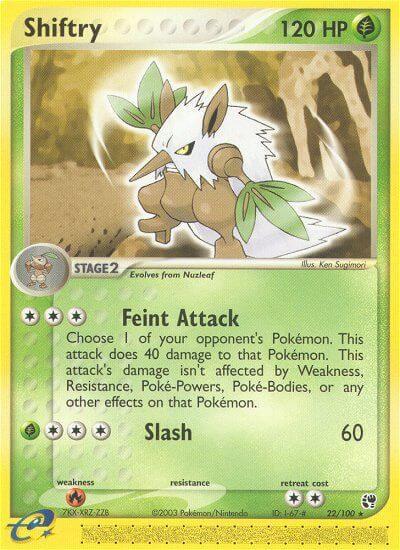 Shiftry #22 Pokemon Sandstorm