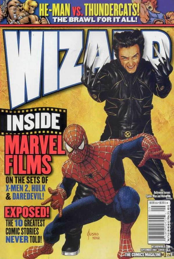 Wizard Magazine #132 (2002) Comic Books Wizard Magazine