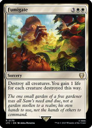 Fumigate #170 Magic Lord of the Rings Commander