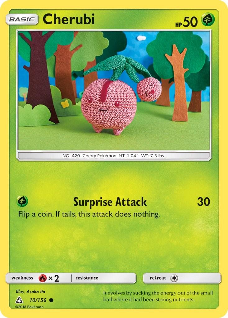 Cherubi #10 Pokemon Ultra Prism
