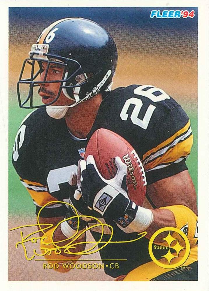 Rod Woodson #25 1994 Fleer Shell Fact Football