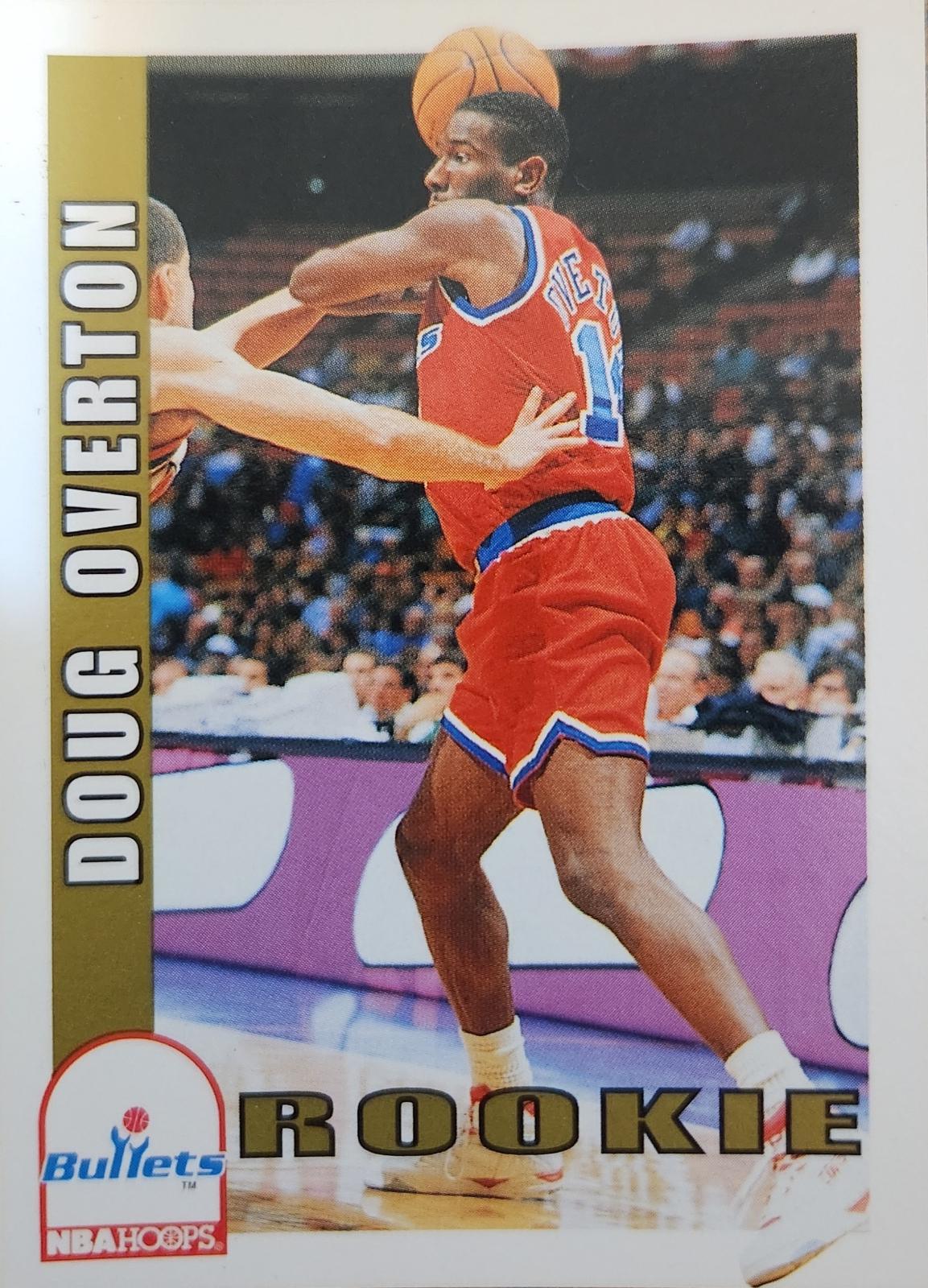 Doug Overton #479 Basketball Cards 1992 Hoops