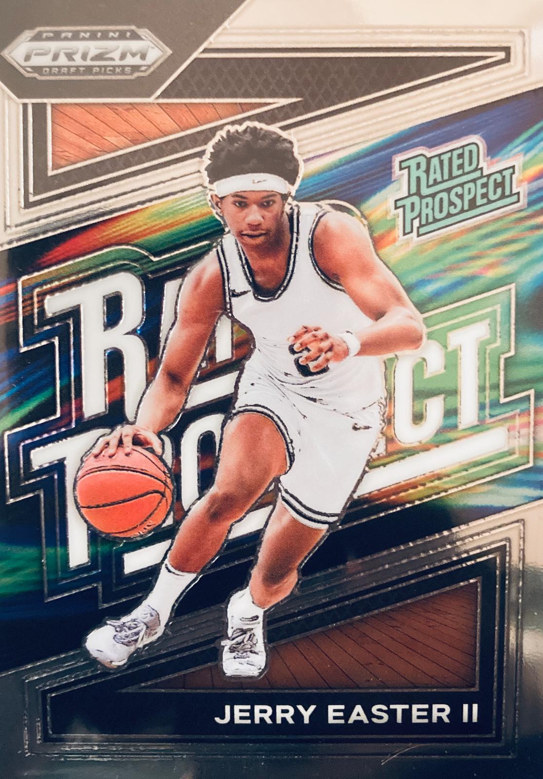 Jerry Easter II #9 Basketball Cards 2024 Prizm Draft Picks Rated Prospect