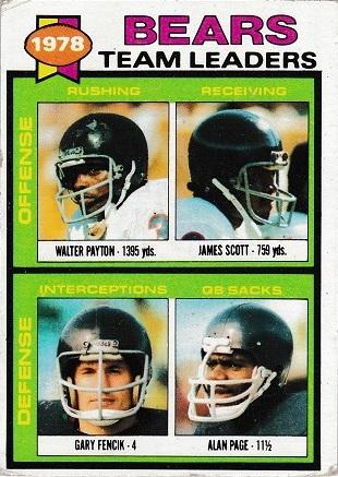 Chicago Bears #132 Football Cards 1979 Topps