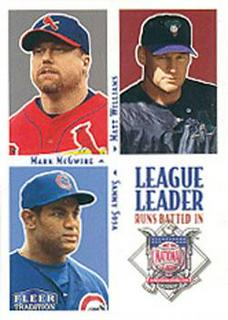 Mark McGwire, Matt Williams, Sammy Sosa