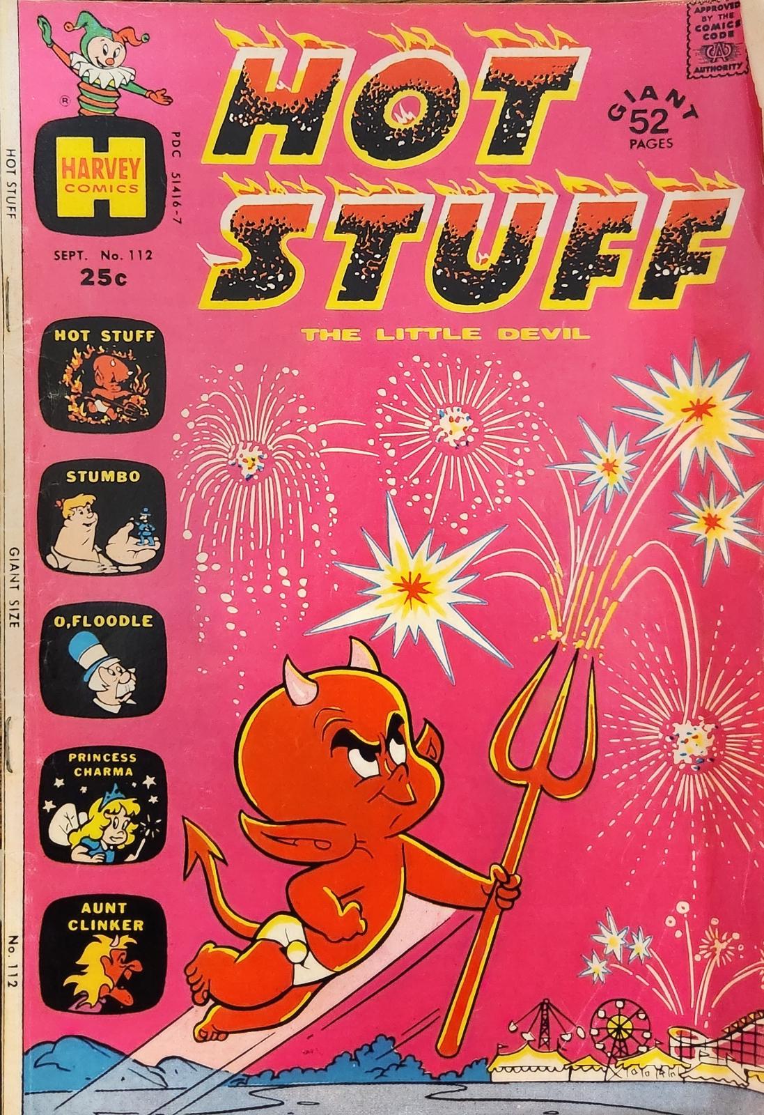Hot Stuff The Little Devil #112 (1972) Comic Books Hot Stuff: The Little Devil