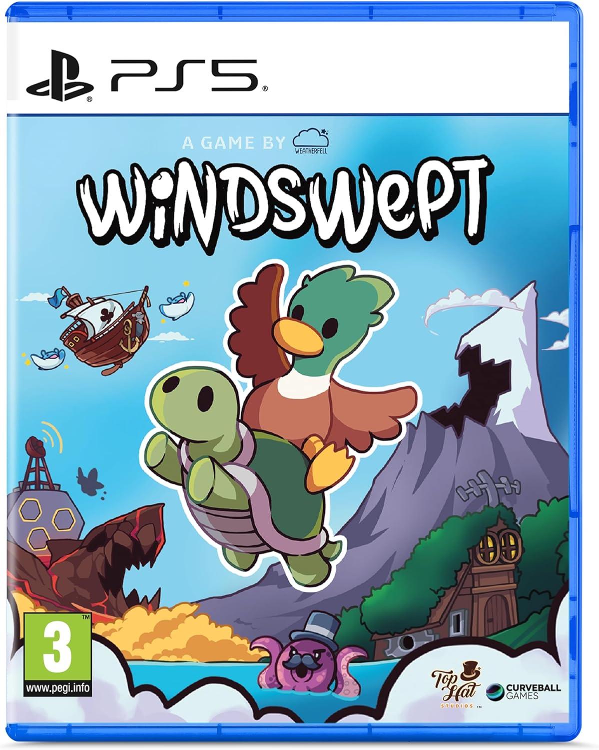 Carátula de Windswept para PS5 (edición PAL España)
