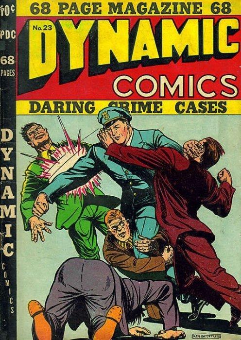 Dynamic Comics #23 (1947) Comic Books Dynamic Comics