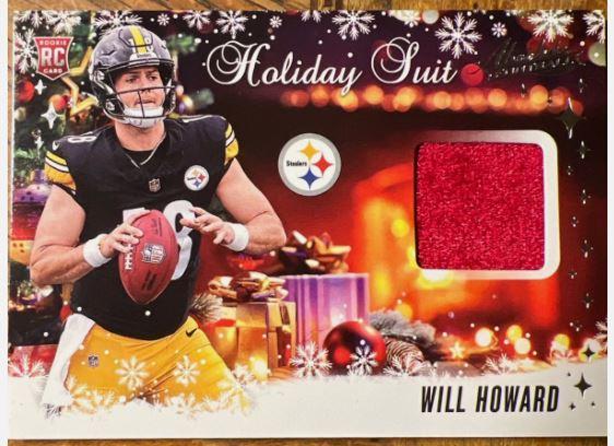 Jaylin Noel #19 2025 Panini Absolute Countdown Calendar Holiday Suit Football