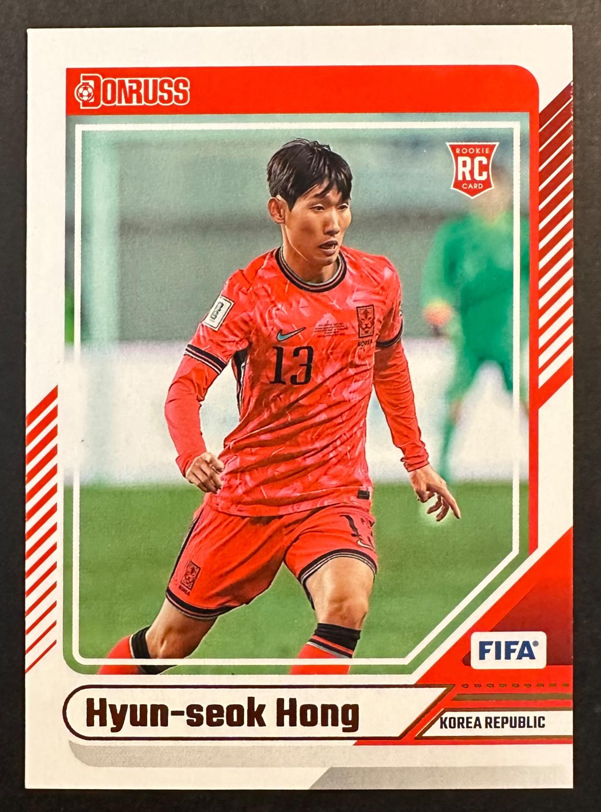 Hyun-seok Hong #52 Soccer Cards 2024 Panini Donruss