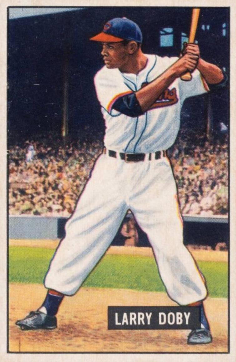 Larry Doby #151 Baseball Cards 1951 Bowman
