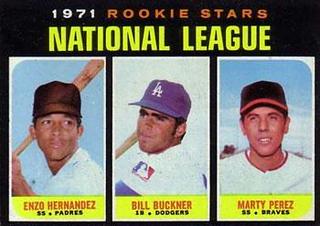 National League 1971 Rookie Stars