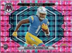 Quentin Johnston #ND-16 2023 Panini Mosaic NFL Debut
