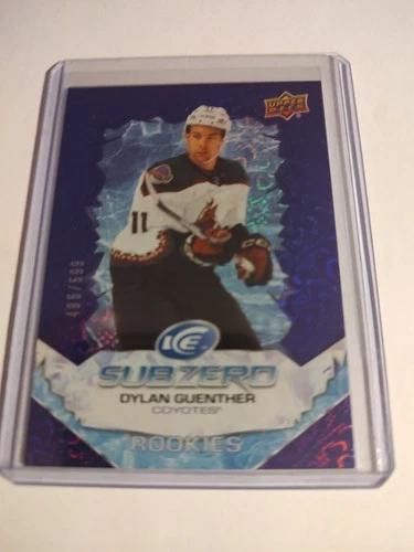 Dylan Guenther #SZ-DG 2022 Upper Deck Ice Hockey Sub Zero Rookie
