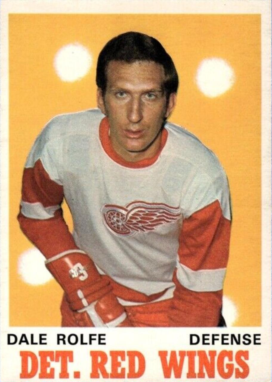 Dale Rolfe #156 Hockey Cards 1970 O-Pee-Chee