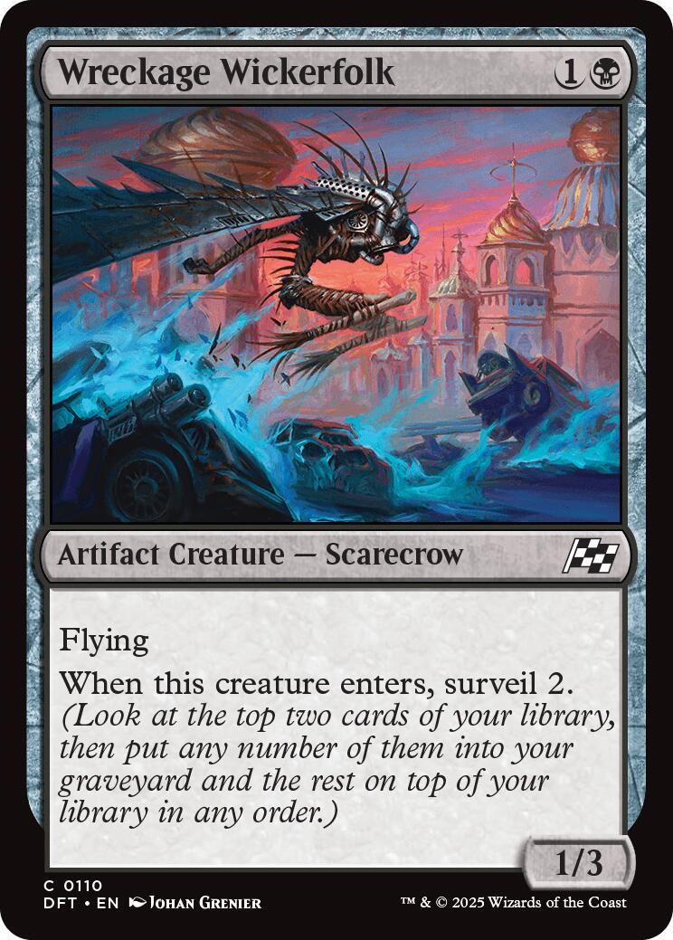 Wreckage Wickerfolk (Magic Aetherdrift)