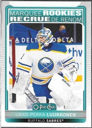 Ukko Pekka Luukkonen #508 Hockey Cards 2021 O Pee Chee