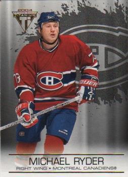 Michael Ryder #56 2003 Pacific Private Stock Titanium Hockey